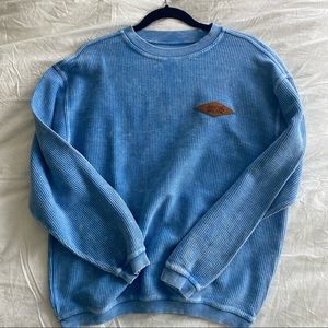 Ribbed Blue Maui Nix Surf Shop Crewneck